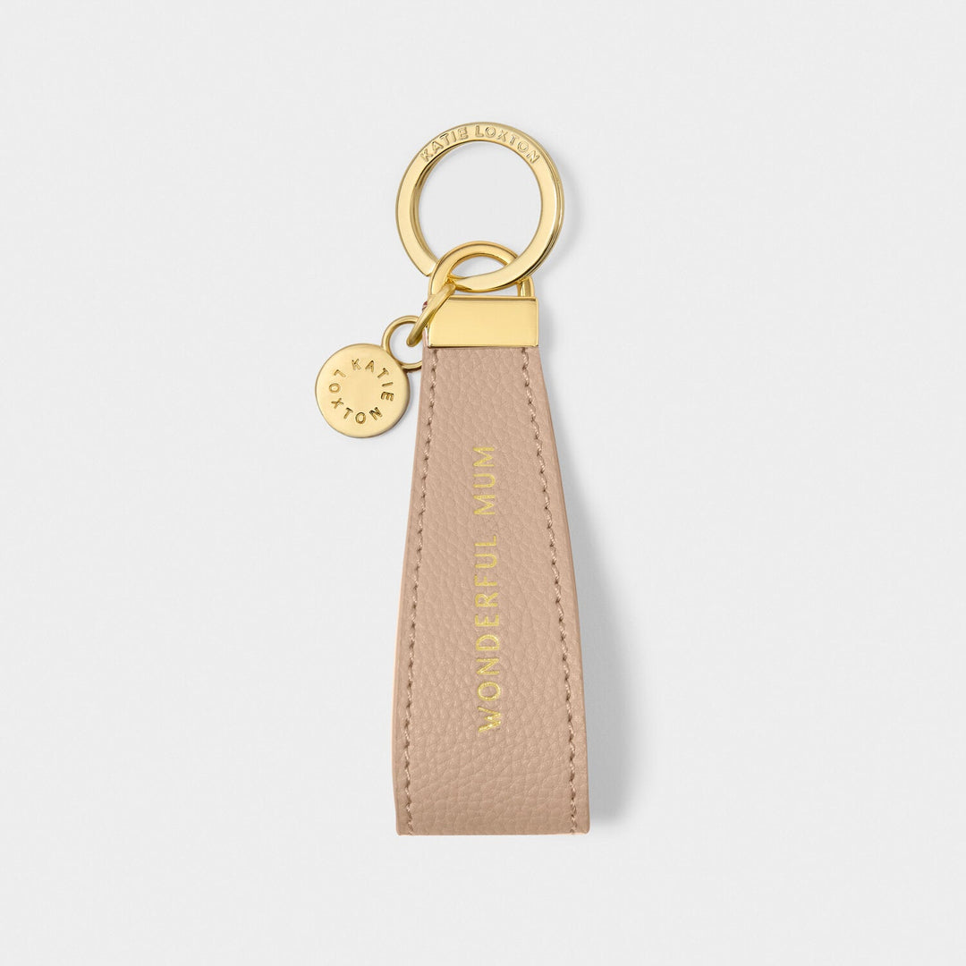 Katie Loxton Sentiment "Wonderful Mum" Loop Keyring KLB3784Katie LoxtonKLB3784