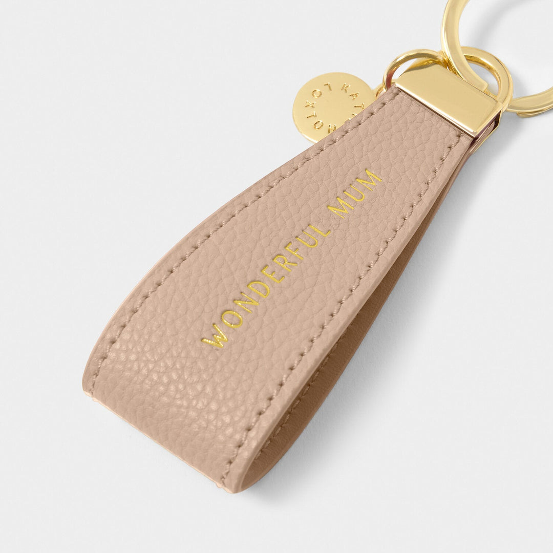 Katie Loxton Sentiment "Wonderful Mum" Loop Keyring KLB3784Katie LoxtonKLB3784