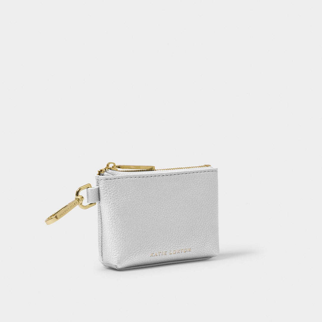 Katie Loxton Silver Evie Clip On Coin Purse KLB3555Katie LoxtonKLB3555