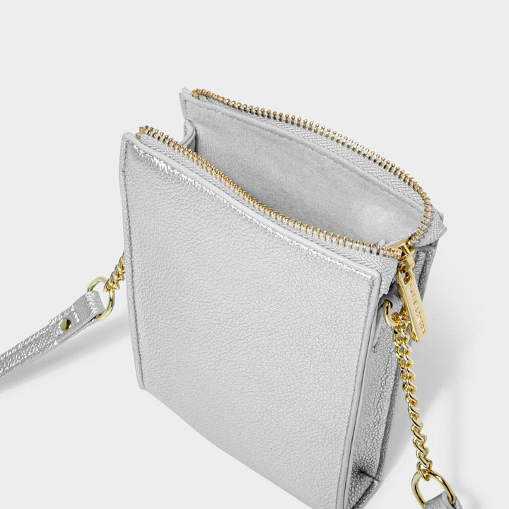 Katie Loxton Silver Zana Slim Crossbody Bag KLB3673Katie LoxtonKLB3673