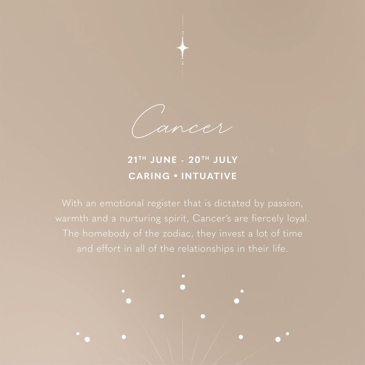 Katie Loxton Zodiac 'Cancer' Jewellery Box KLB3537Katie LoxtonKLB3537