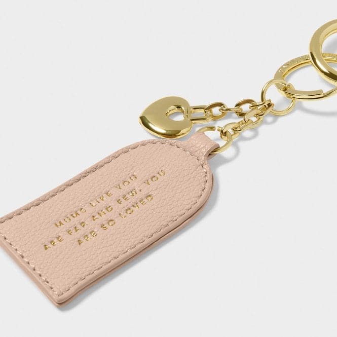 Keepsake Charm 'Mum' Nude Pink Keyring KLB3403Katie LoxtonKLB3403