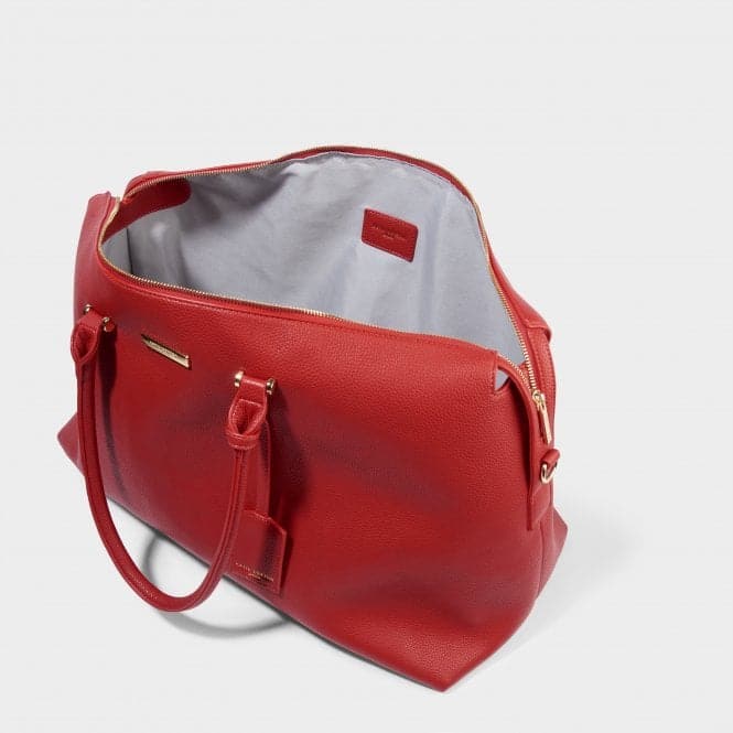 Kensington Weekend Bag in Red KLB1834Katie LoxtonKLB1834