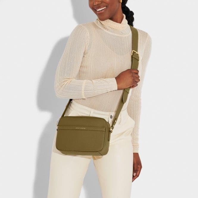 Khaki Cleo Crossbody Bag KLB2837Katie LoxtonKLB2837