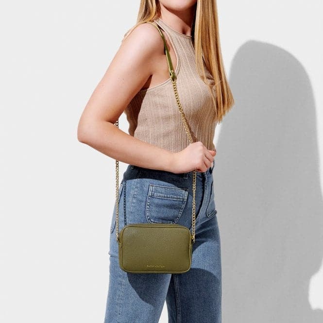 Khaki Millie Mini Crossbody Bag KLB2309Katie LoxtonKLB2309