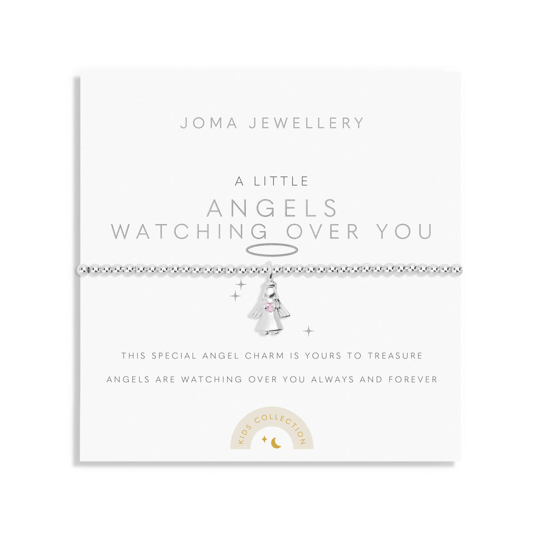 Kids A Little Angels Watching Over You Silver Plated Bracelet C770Joma JewelleryC770