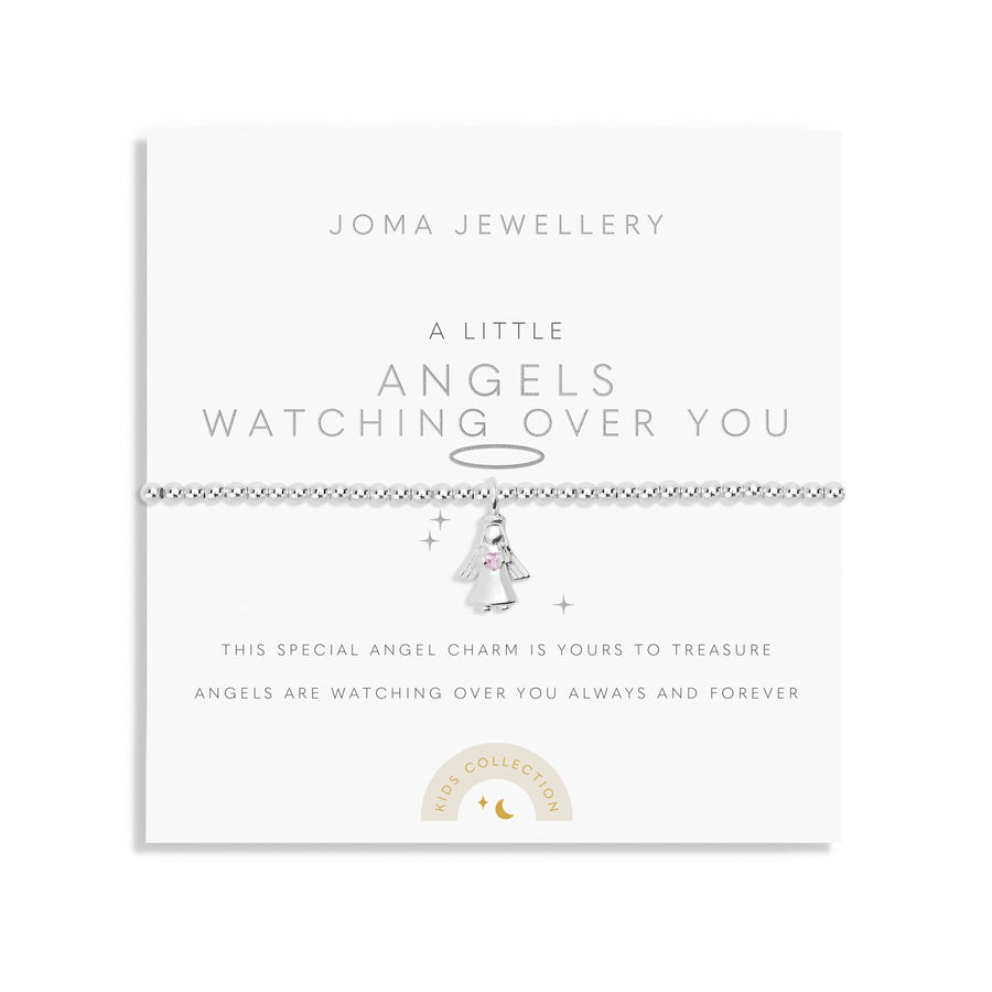 Kids A Little Angels Watching Over You Silver Plated Bracelet C770Joma JewelleryC770