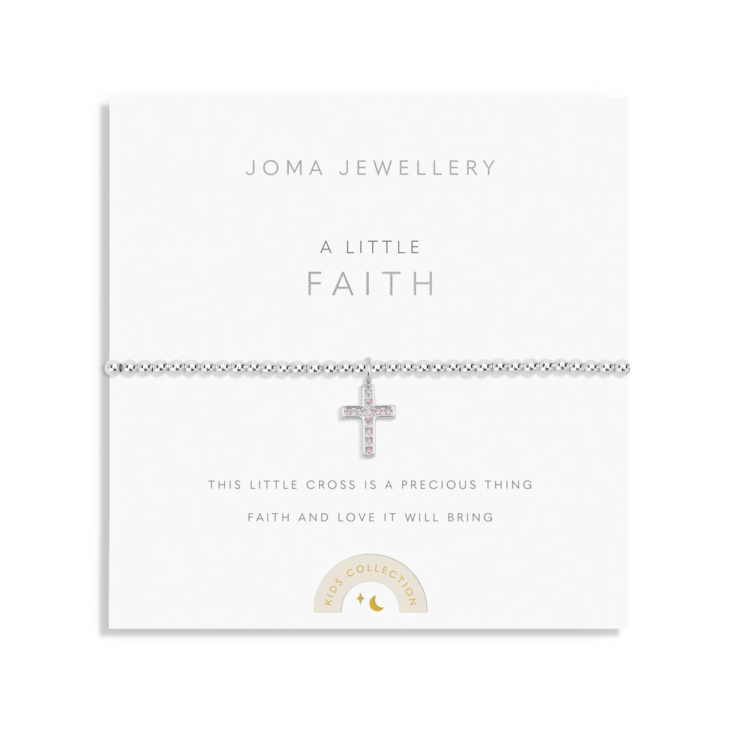 Kids A Little Faith Silver Plated Bracelet C771Joma JewelleryC771