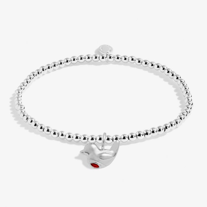 Kids Christmas A Little Christmas Robin Silver Plated Bracelet C753Joma JewelleryC753