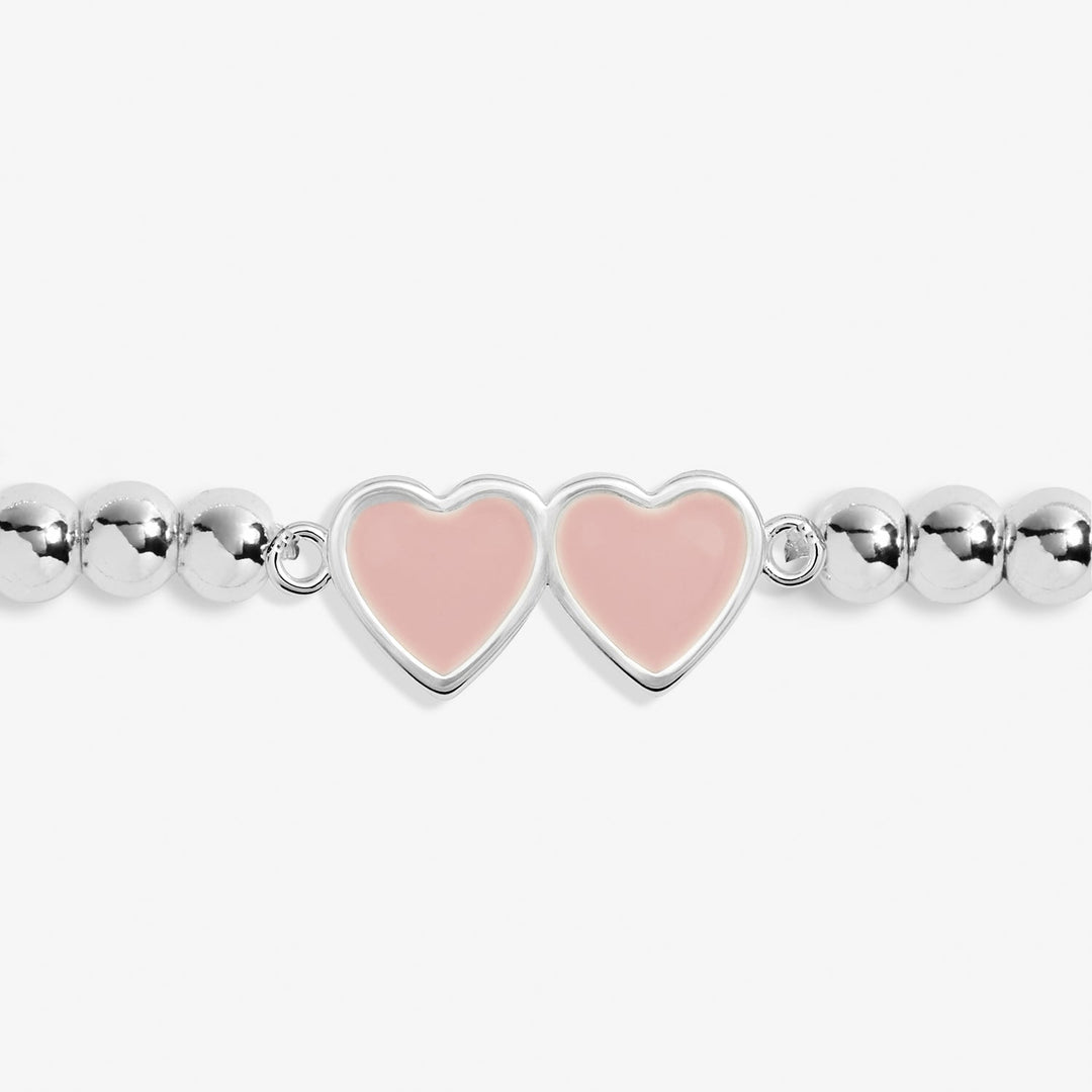 Kids From The Heart Gift Box Friendship Silver Plated Bracelet C781Joma JewelleryC781