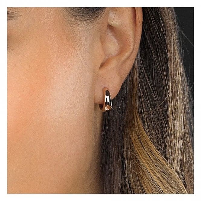 Kit Heath Bevel Cirque Small Hinged Rose Gold Earrings 6175RGKit Heath6175RG024