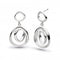 Kit Heath Coast Shore Double Link Sandblast Drop Earrings 60055SBKit Heath60055SB022