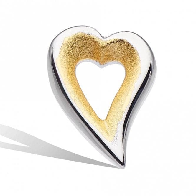 Kit Heath Desire Love Story Gold Heart Stud Earrings 40521GDSKit Heath40521GDS