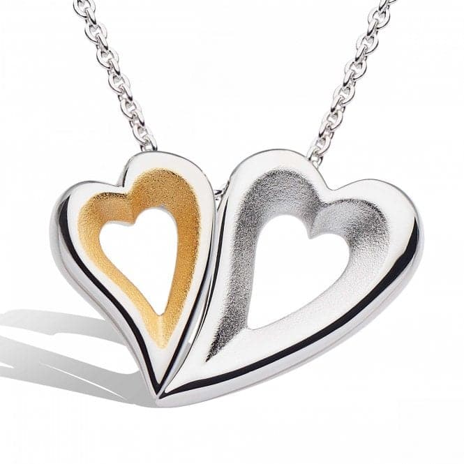 Kit Heath Desire Love Story Gold Twinned Heart Necklace 90522GDSKit Heath90522GDS