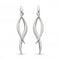 Kit Heath Entwine Twist with Zirconia Drop Earrings 50225CZKit Heath50225CZ028