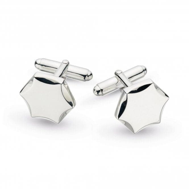 Kit Heath Revival Hexagon Engravable Hallmarked Cufflinks 8108RPKit Heath8108RP028