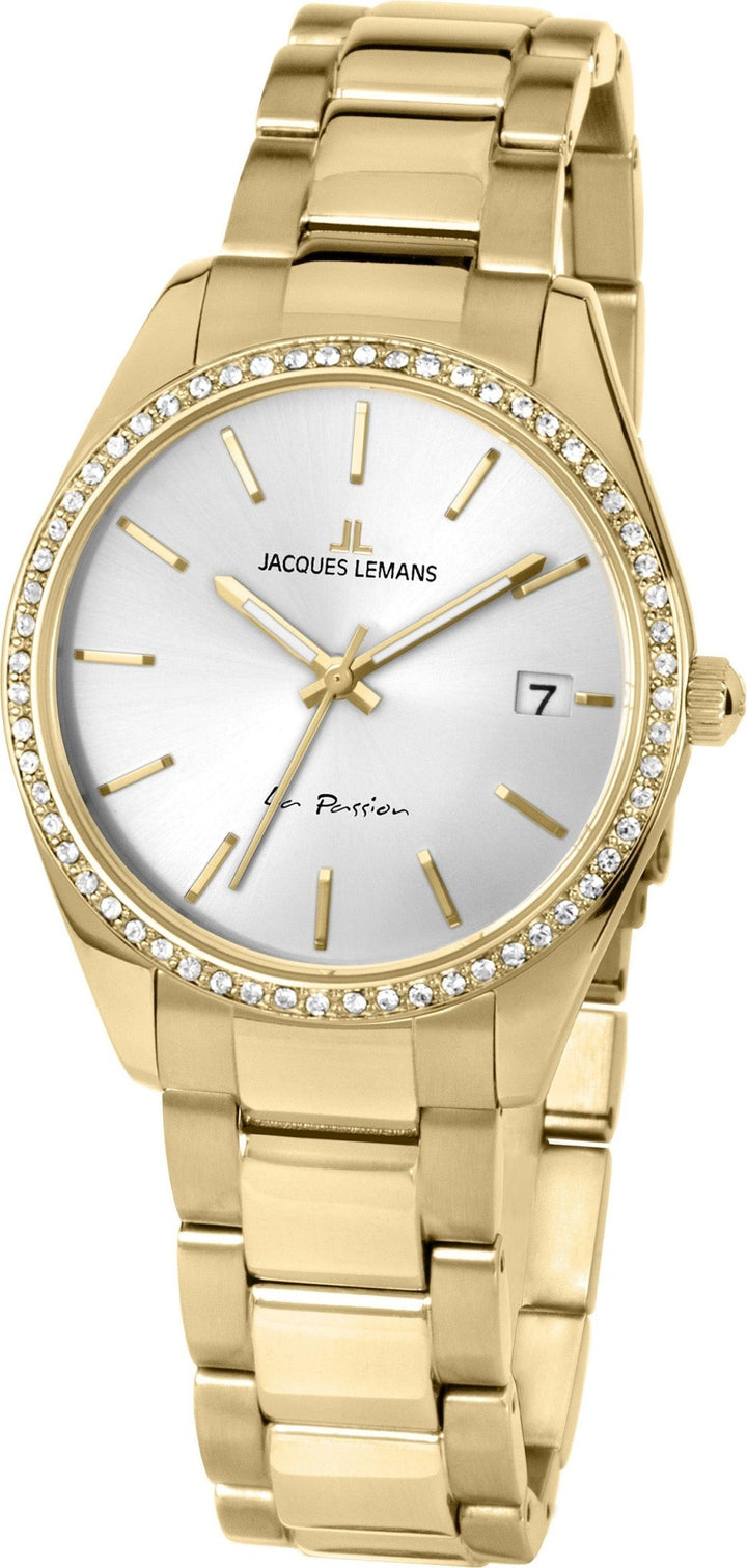 La Passion Stainless Steel Gold Plated Women's WatchThe Fine CollectiveBA0071728