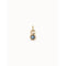 La Vie En Bleu Blue Faceted Crystal CharmUNOde50CHA0180OROAZU0U