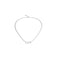 Ladies 16 - 18'' Mon Amour Two Hearts Necklace UBN04616RHGuess JewelleryUBN04616RH