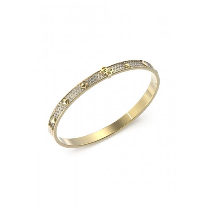 Ladies 4G Forever Gold Crystal Bangle UBB03276YGLGuess JewelleryUBB03276YGL