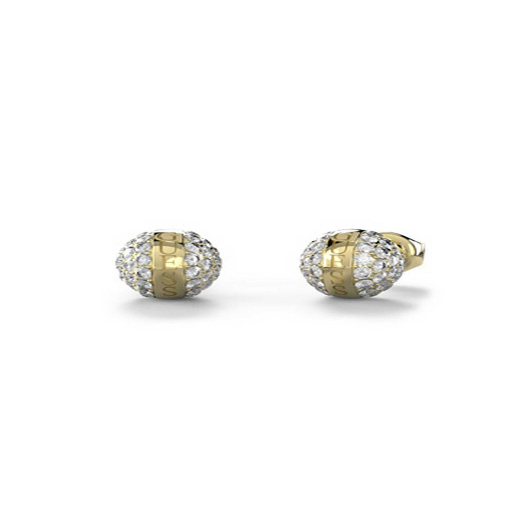 Ladies 7mm Crystals Bead Studs Earrings UBE04459YGGuess JewelleryUBE04459YG