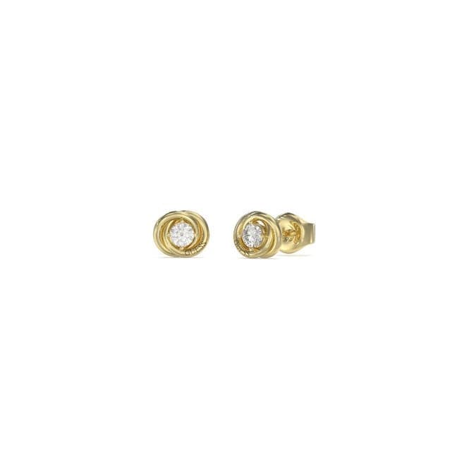 Ladies 8mm Perfect Links Stud Earrings UBE04065YGGuess JewelleryUBE04065YG