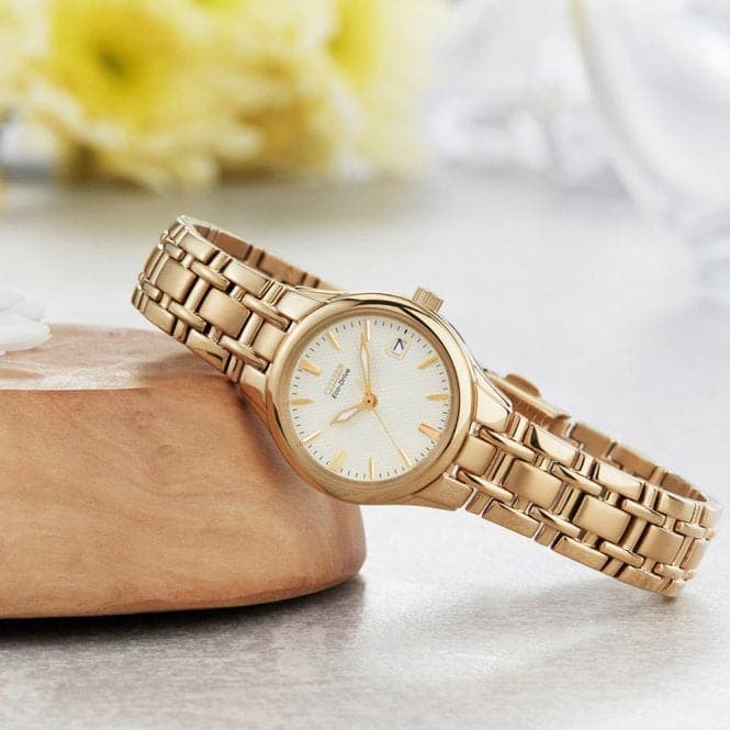 Ladies Analogue Bracelet Gold Tone Watch EW1262 - 55PCitizenEW1262 - 55P