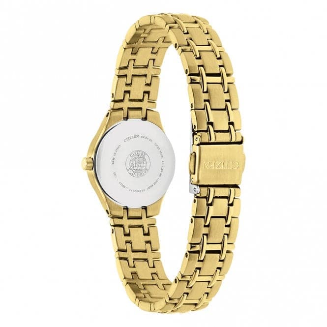 Ladies Analogue Bracelet Gold Tone Watch EW1262 - 55PCitizenEW1262 - 55P