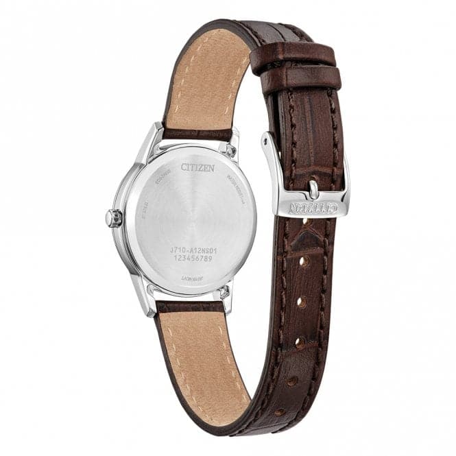 Ladies Analogue Strap Brown Watch FE1087 - 28ACitizenFE1087 - 28A