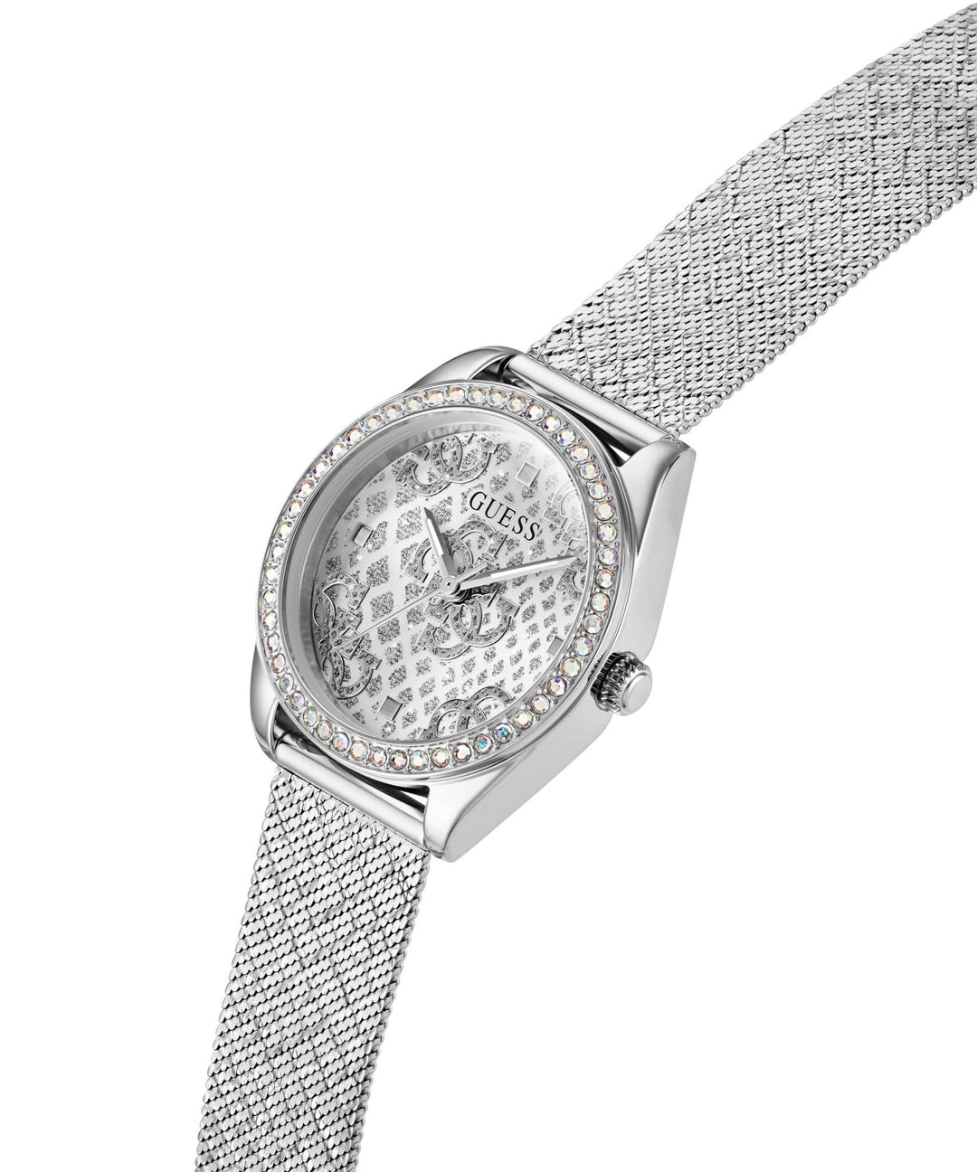 Ladies Boa Silver Tone Mesh Watch GW0748L1Guess WatchesGW0748L1