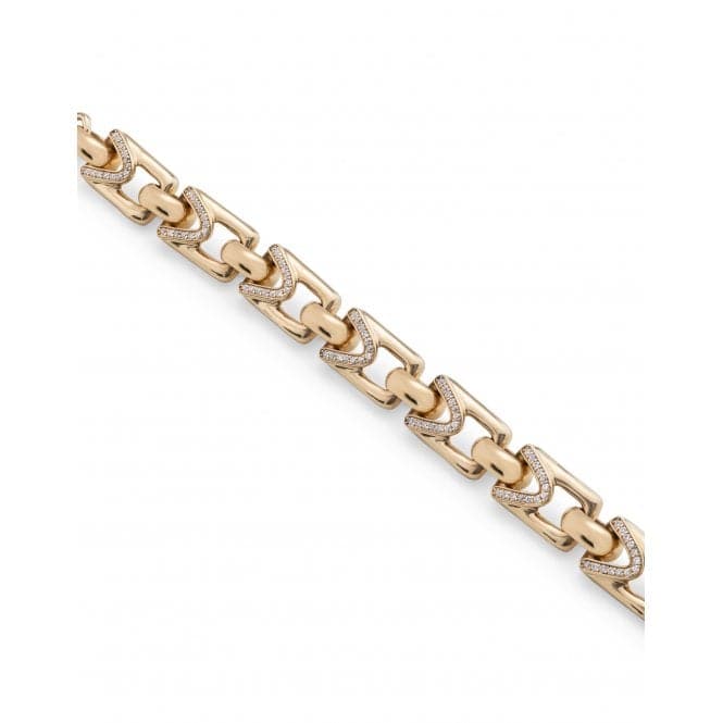 Ladies Brave Gold Medium Unstoppable Topaz Bracelet PUL2391BLNORO0MUNOde50PUL2391BLNORO0M