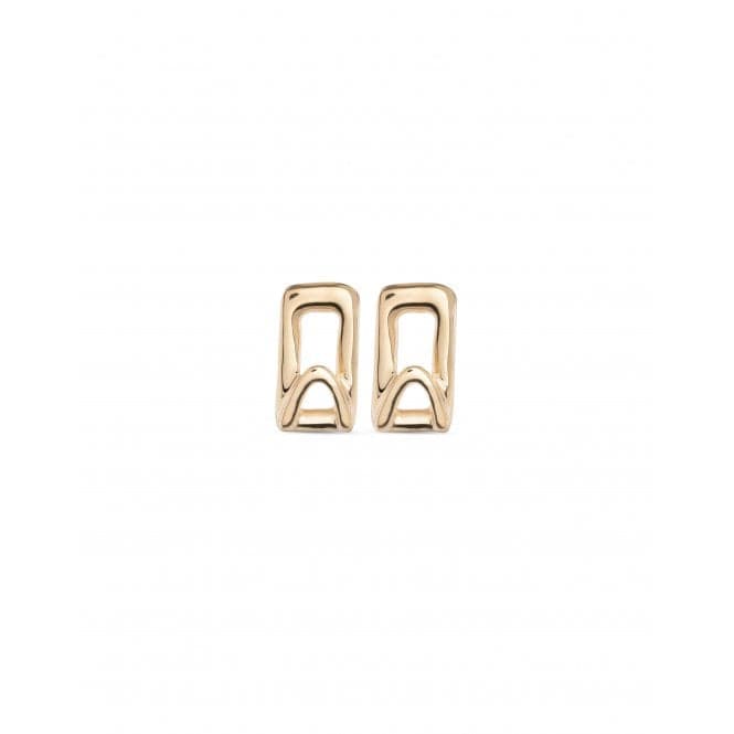 Ladies Brave Gold Stand Out Earrings PEN0921ORO0000UUNOde50PEN0921ORO0000U