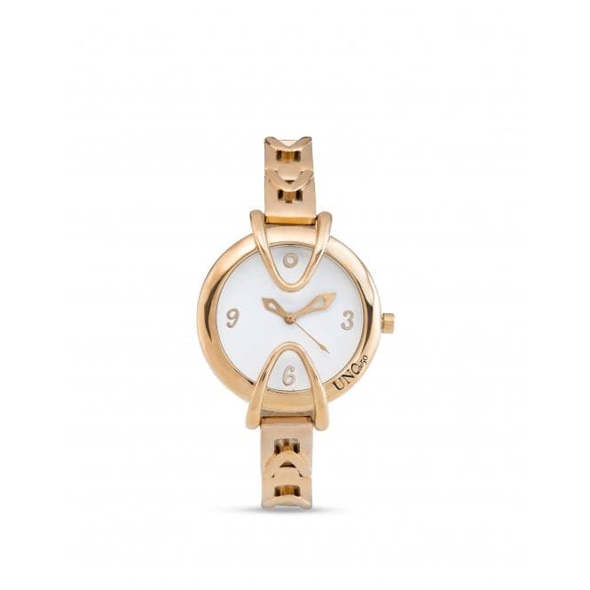 Ladies Brave Gold White Splendid Watch REL0145BLNORO0UNOde50REL0145BLNORO0L