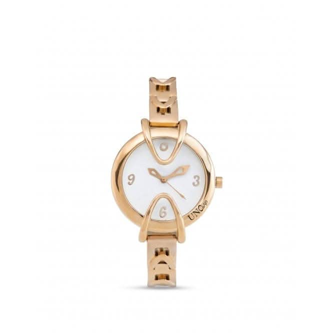 Ladies Brave Gold White Splendid Watch REL0145BLNORO0UNOde50REL0145BLNORO0L