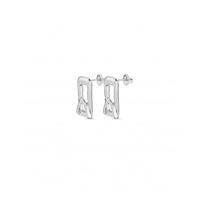 Ladies Brave Silver Stand Out Earrings PEN0921MTL0000UUNOde50PEN0921MTL0000U