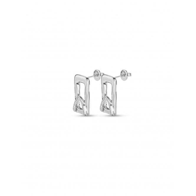 Ladies Brave Silver Stand Out Topaz Earrings PEN0922BLNMTL0UUNOde50PEN0922BLNMTL0U