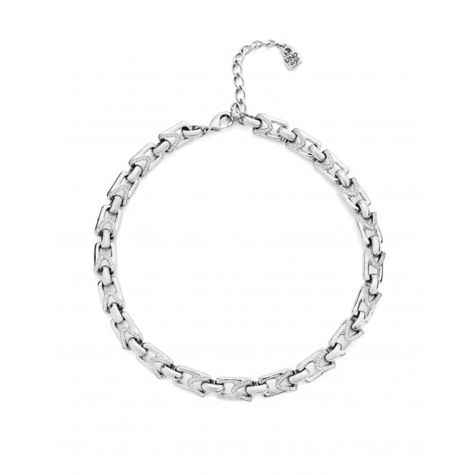 Ladies Brave Silver Unstoppable Topaz Necklace COL1869BLNMTL0UUNOde50COL1869BLNMTL0U