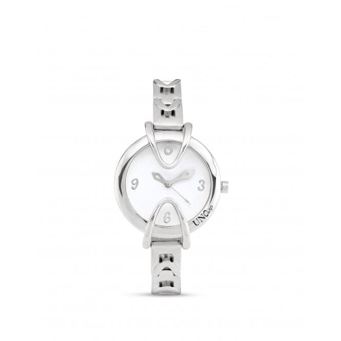 Ladies Brave White Silver Splendid Watch REL0145BLNMTL0UNOde50REL0145BLNMTL0L