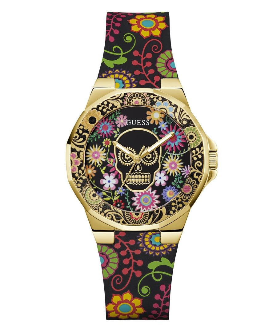 Ladies Calaverta Gold Tone Silicone Watch GW0754L1Guess WatchesGW0754L1