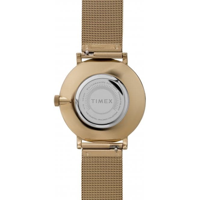 Ladies Celestial Opulence Gold Watch TW2U67100Timex WatchesTW2U67100D7PF