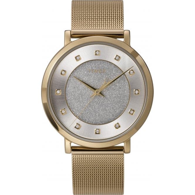 Ladies Celestial Opulence Gold Watch TW2U67100Timex WatchesTW2U67100D7PF