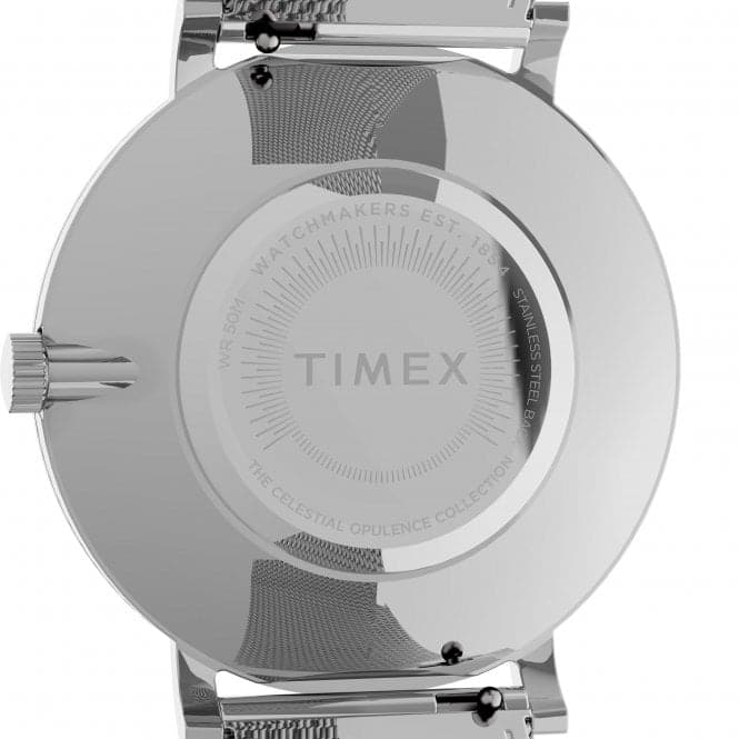 Ladies Celestial Opulence Silver Watch TW2U67000Timex WatchesTW2U67000D7PF