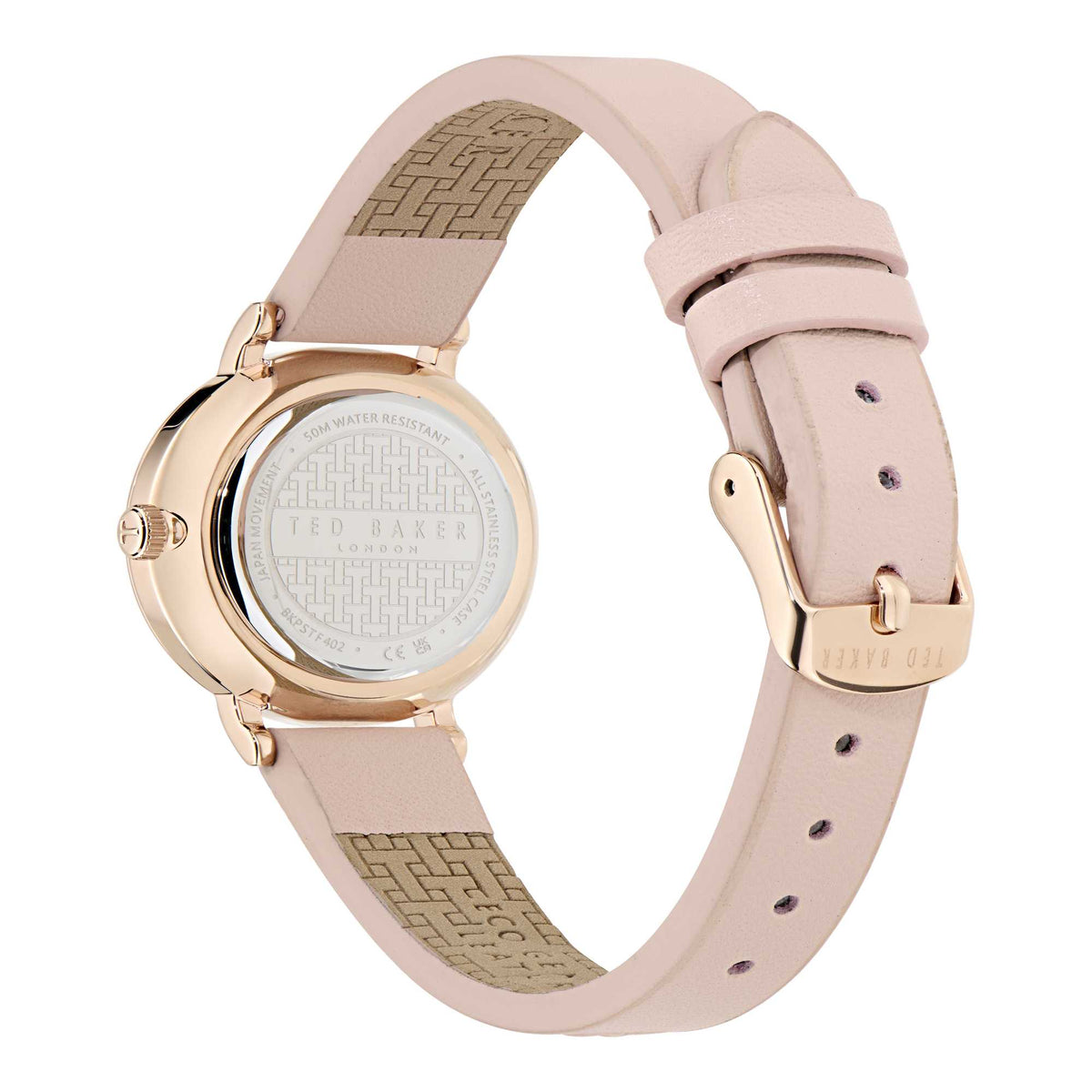 Ladies Classic Chic Pink Leather Watch BKPSTF402Ted Baker WatchesBKPSTF402