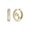 Ladies Crazy Gold Crystal Hoop Earrings UBE03299YGGuess JewelleryUBE03299YG