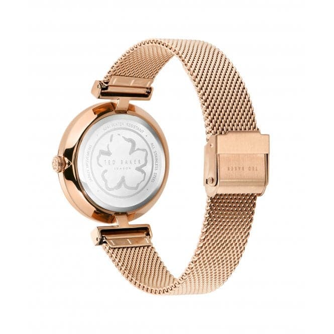 Ladies Darbey Stainless Steel Rose Gold - Tone Watch BKPDAF204Ted Baker WatchesBKPDAF204UO