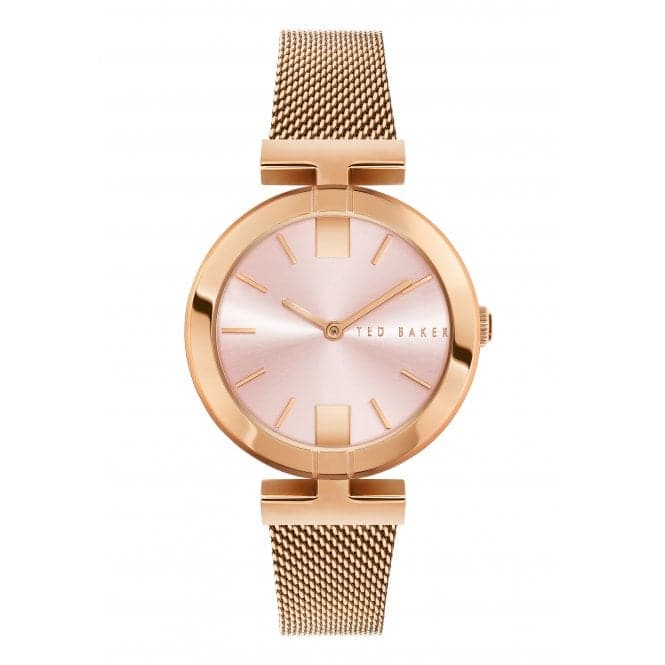 Ladies Darbey Stainless Steel Rose Gold - Tone Watch BKPDAF204Ted Baker WatchesBKPDAF204UO