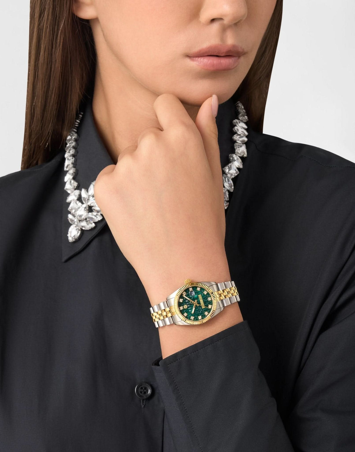 Ladies Date Superlative Green Watch PWNFA0325Philipp PleinPWNFA0325
