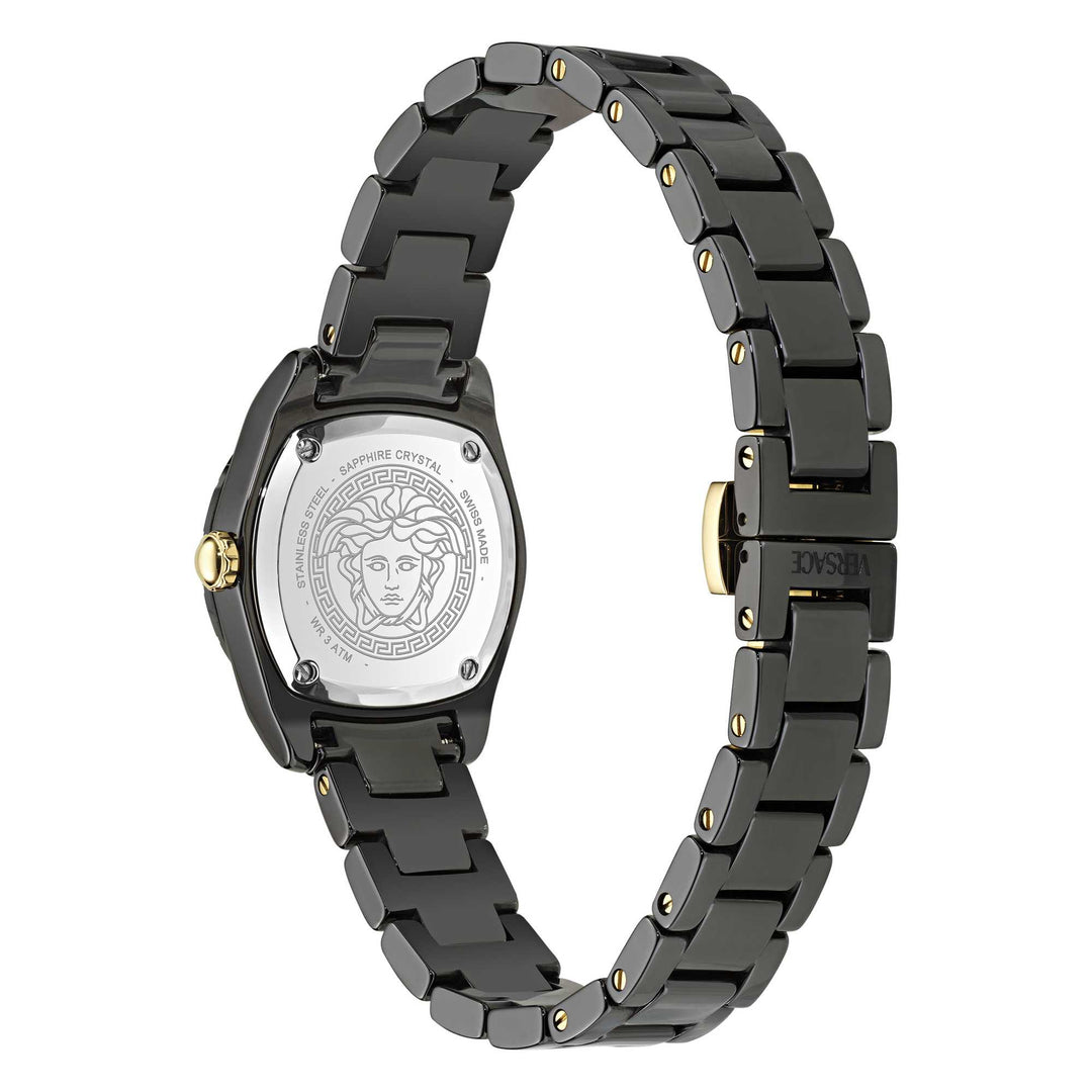 Ladies Dv One Mini Black Watch VE9F00124Versace WatchesVE9F00124