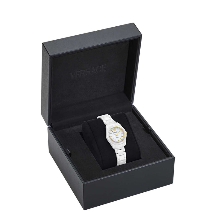 Ladies Dv One Mini White Watch VE9F00224Versace WatchesVE9F00224