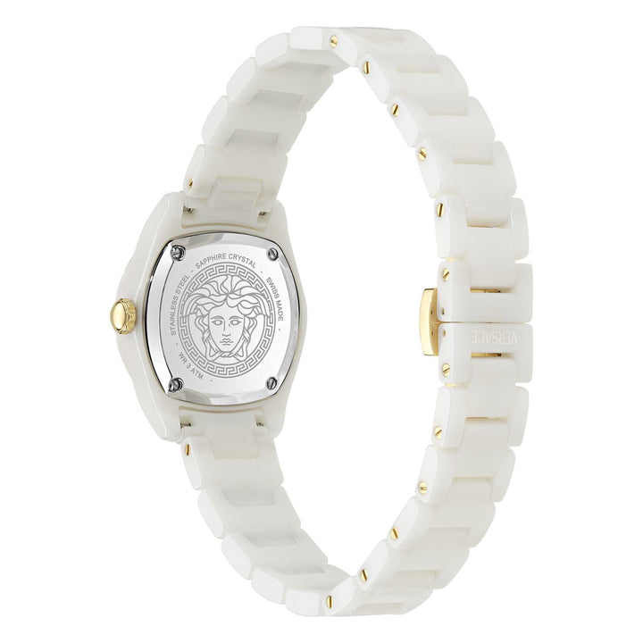 Ladies Dv One Mini White Watch VE9F00224Versace WatchesVE9F00224